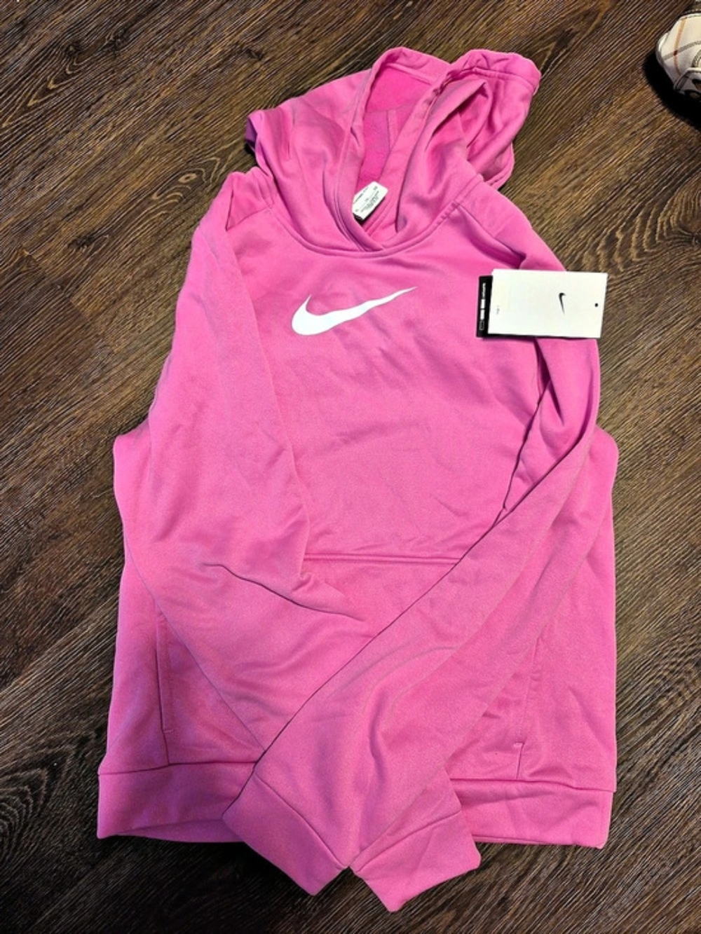 Nike Youth Therma-FIT One Pullover Hoodie Pink Xlarge